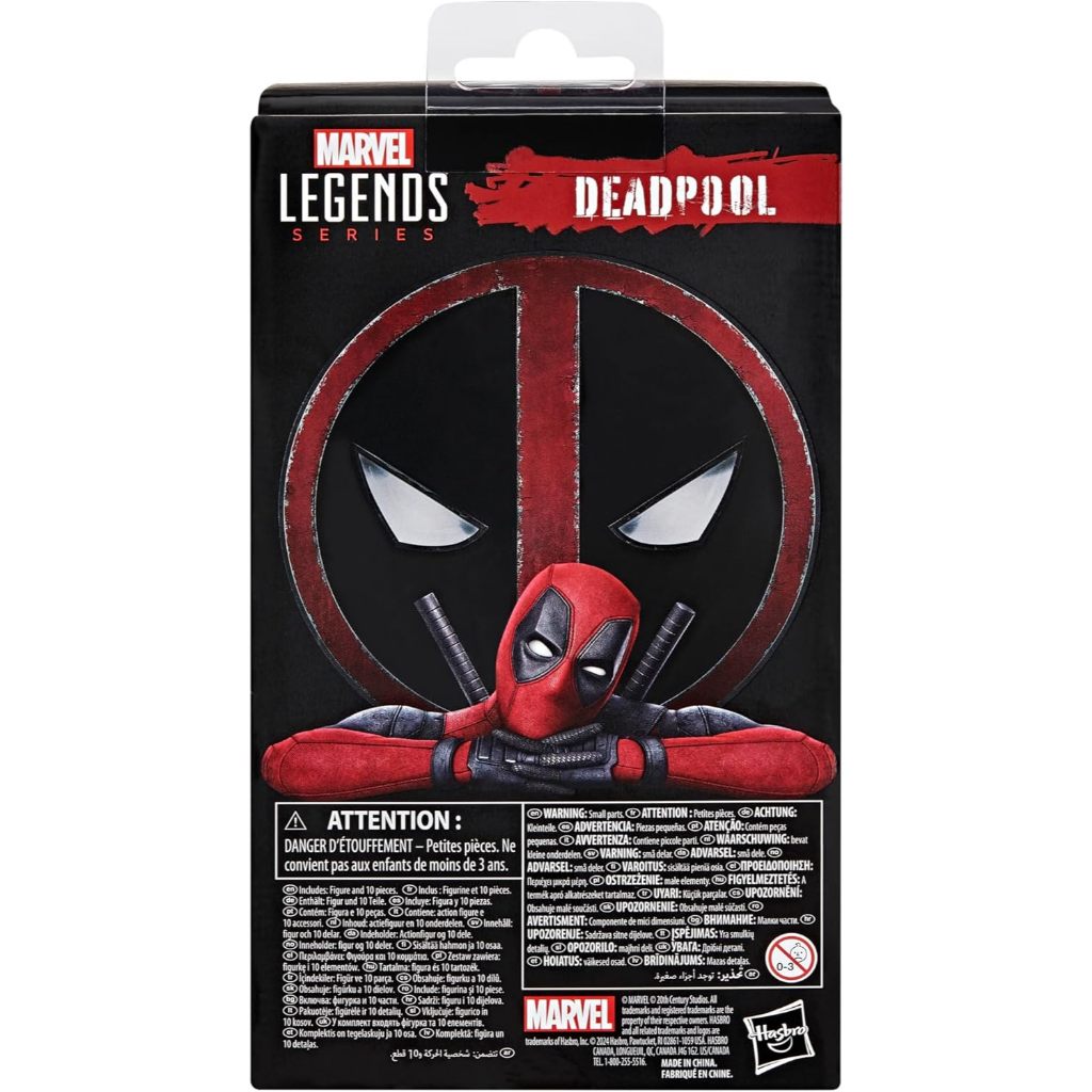 HASBRO Marvel Legends Deadpool 2 Movie Legacy Collection Deadpool Ryan ...