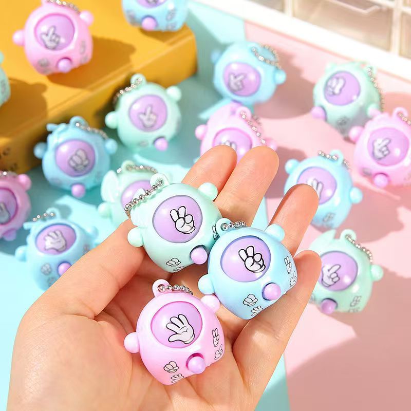 10 Pcs Bato Bato Pick Toy Children's rock paper scissors egg creative ...