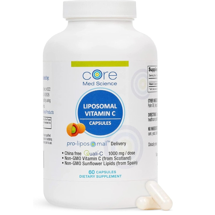 Core Med Science Liposomal Vitamin C Supplement Promotes Healthy Skin ...