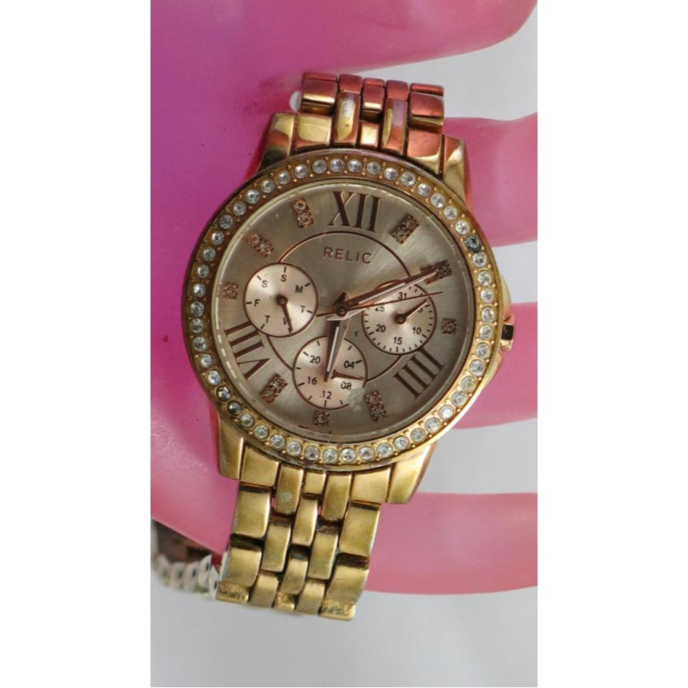 S7:Original RELIC Analog Watch for Women from USA-Rose Gold Tone ...