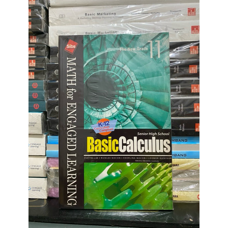BASIC CALCULUS for Senior High School (THE NEW GRADE 11) | Shopee ...