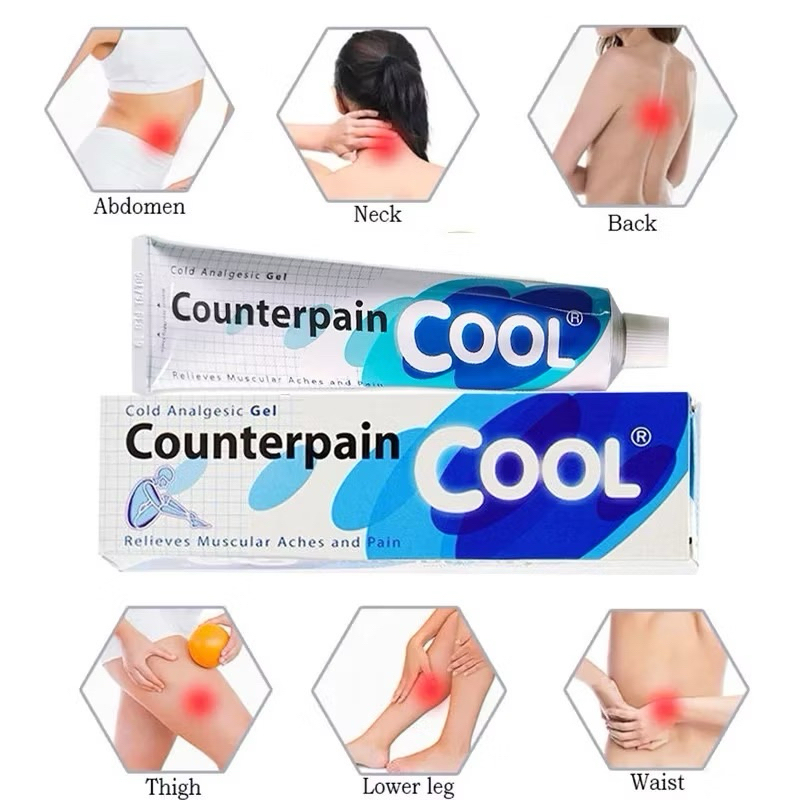 BKK COUNTERPAIN COOL COLD ANALGESIC GEL RELIEVES MUSCULAR ACHES AND ...