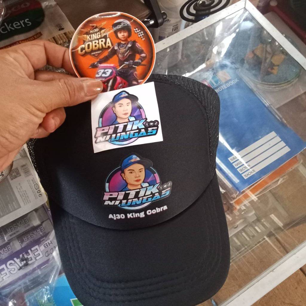 Tutoy Ungas Cap And King Cobra Stickers | Shopee Philippines