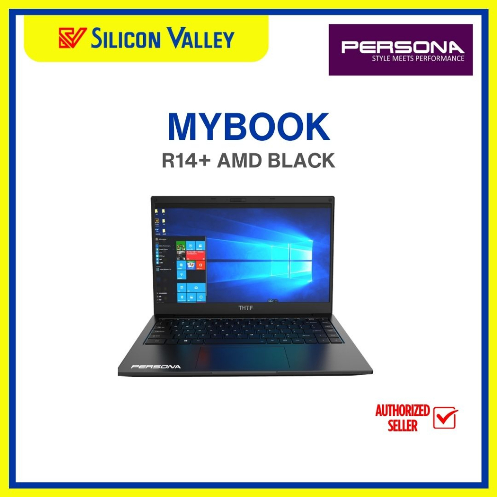 Persona Mybook R14+ AMD Black Notebook| 14