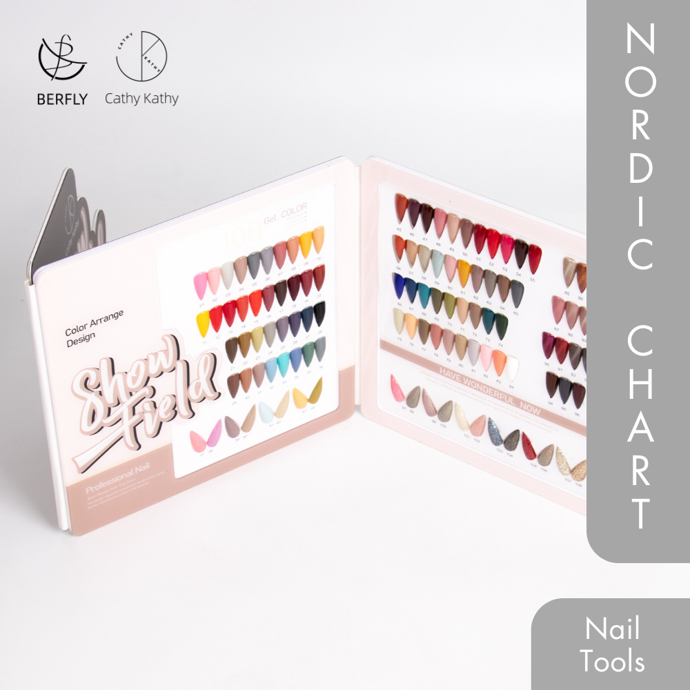 Berfly | Cathy Kathy Nordic Edition Book Type Color Chart - Nordic ...