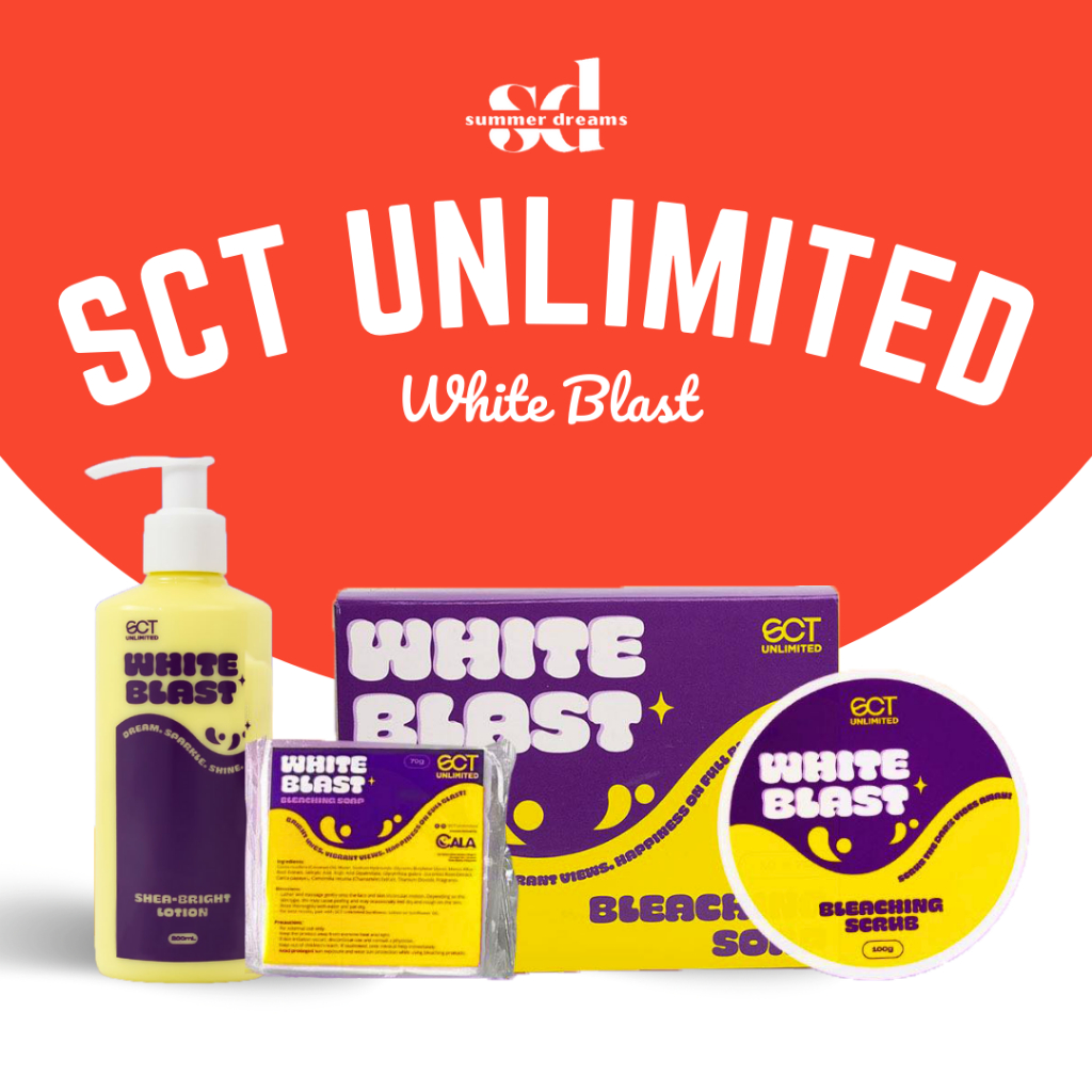 SCT Unlimited White Blast Bleaching Scrub 100g | Shopee Philippines