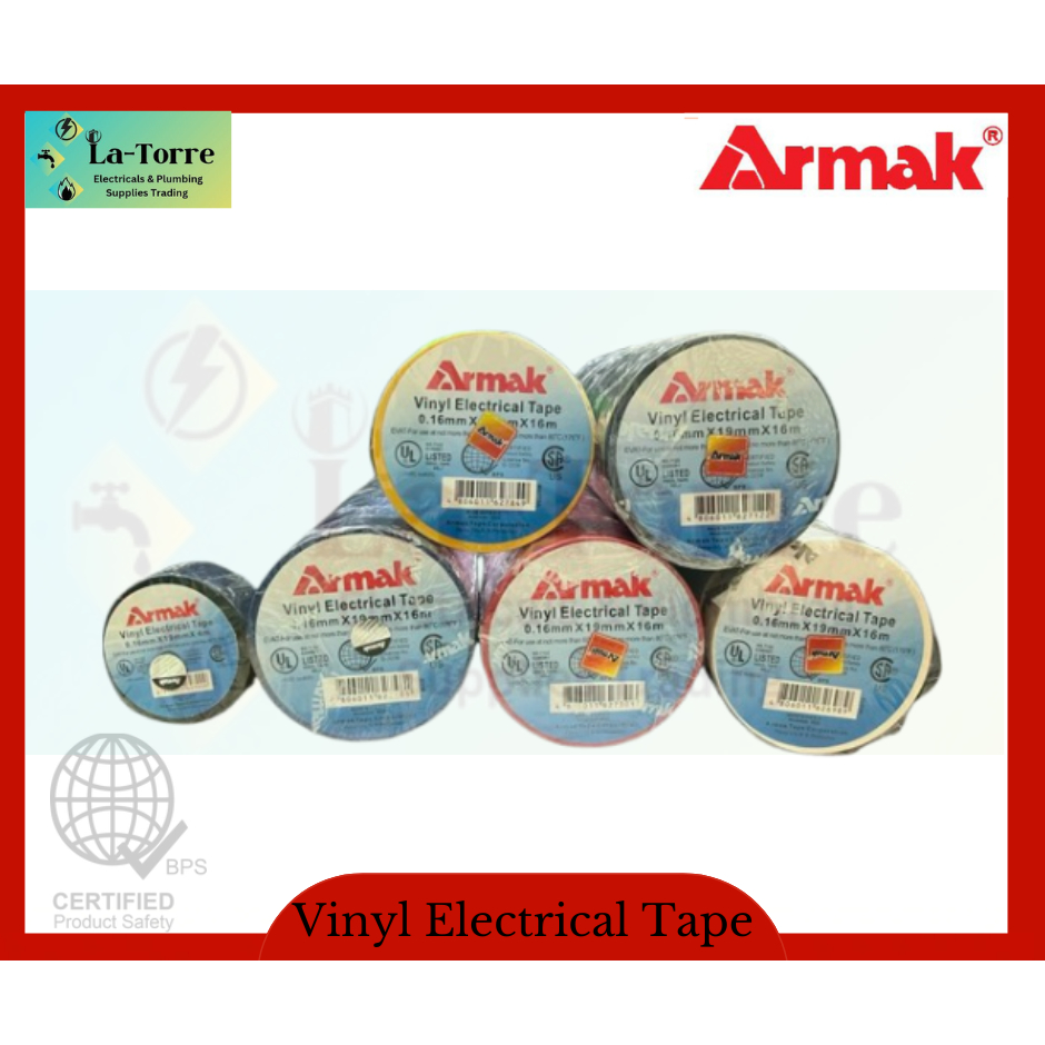 ARMAK Electrical Tape (20yds) | Shopee Philippines
