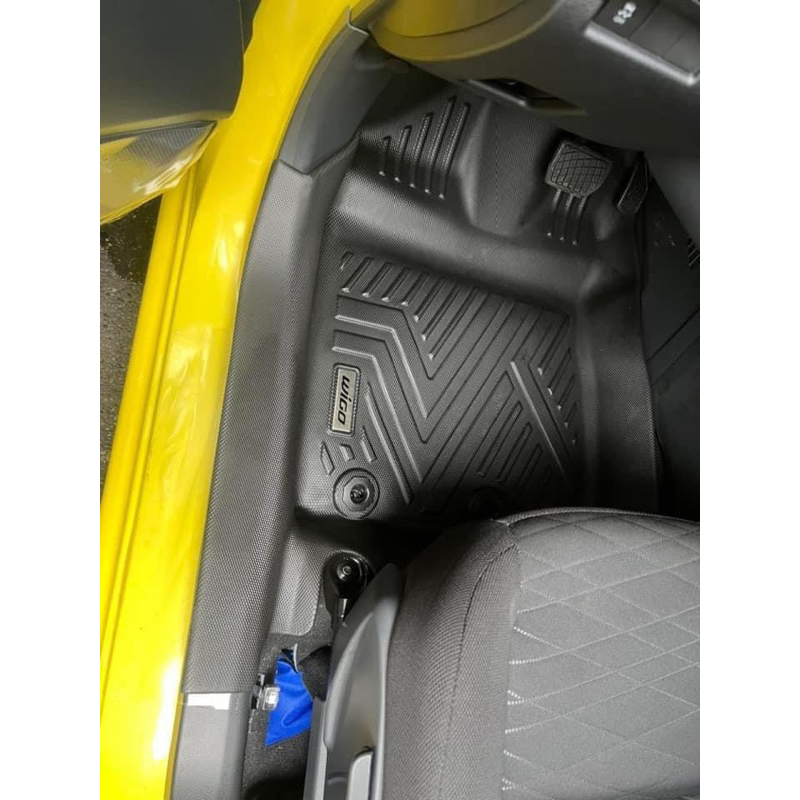 Toyota Wigo 2017 to 2025 5D 1st to 2nd rows Deep Dish Matting Thailand ...