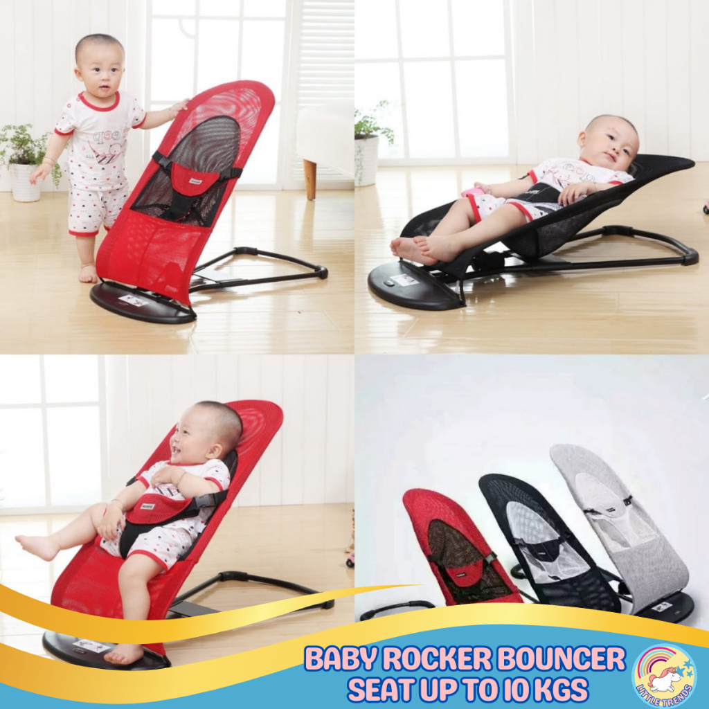 Baby Rocking Chair Adjustable Recliner and Rocker for Infants up to