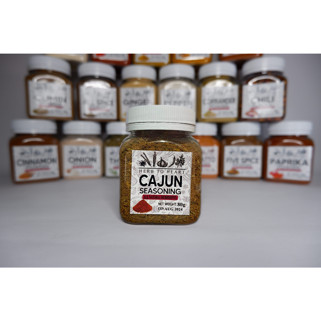 Cajun Spice Seasoning 80g_All Natural Herbs & Spices Shopee Philippines