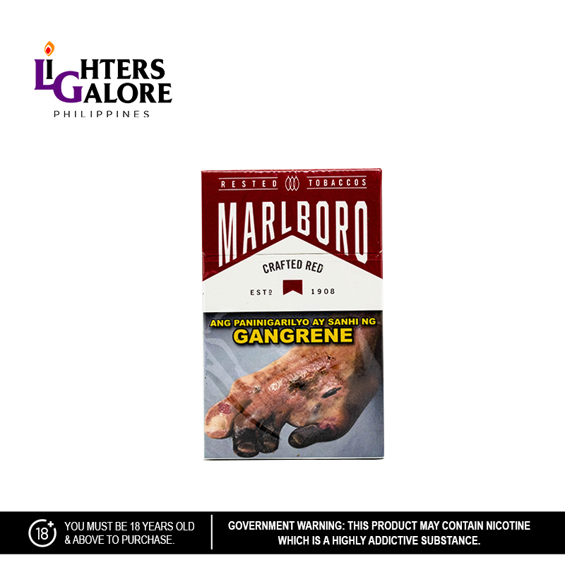 Lighters Galore Marlboro Crafted Red (Pack) Shopee Philippines