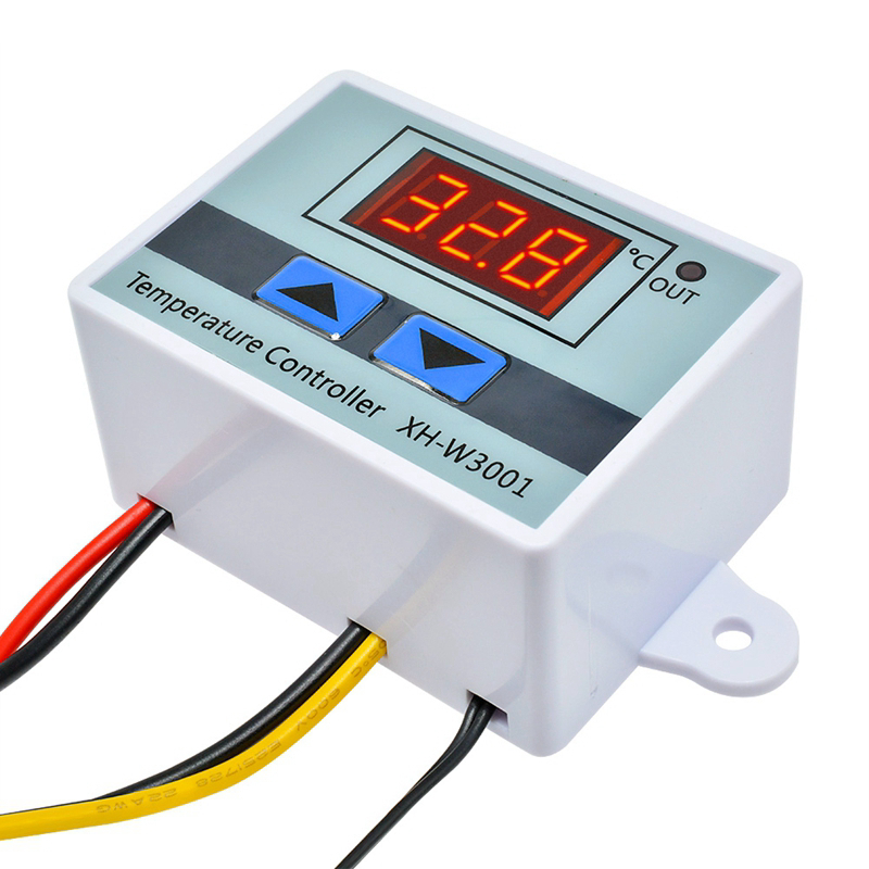 10A DC 12V DC 24V 220 XH-W3001 Digital LED Temperature Controller ...