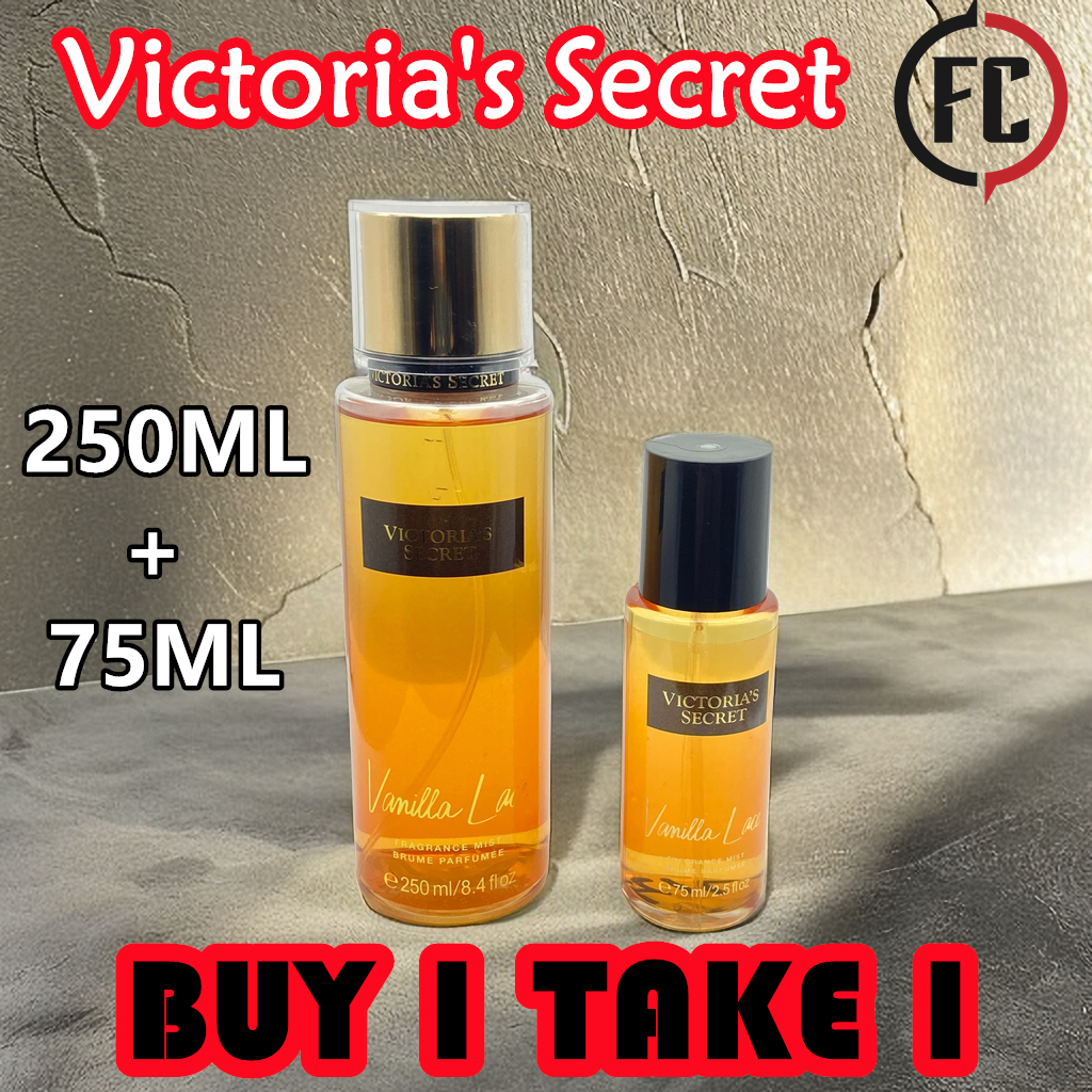 BUY 1 TAKE 1 Victoria s Secret Perfume Fragrance Body Mist Pabango 250ML 75ML Vanilla Lace