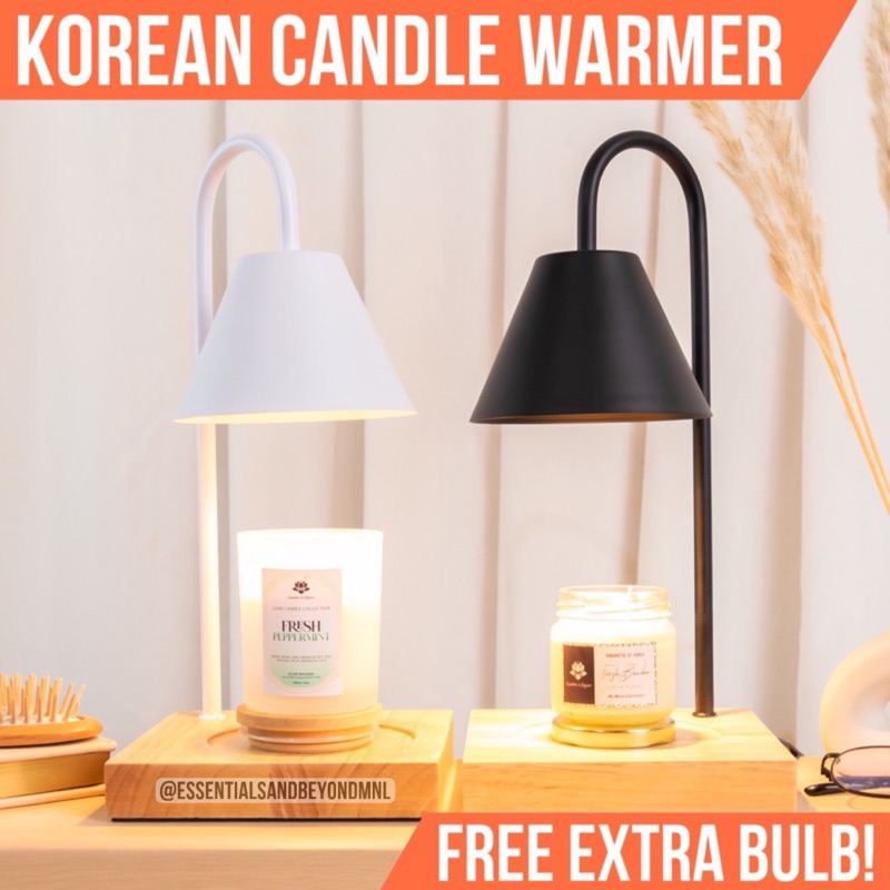 KOREAN Candle Warmer Dimmable Lamp with FREE EXTRA BULB Shopee