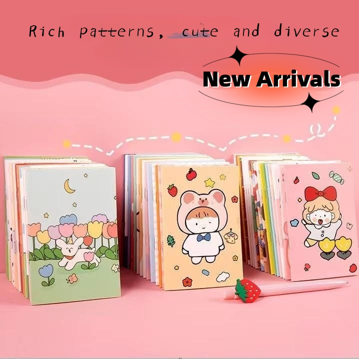 Cute Cartoon Portable Notepad Notebook Memo Time Organizer Student ...