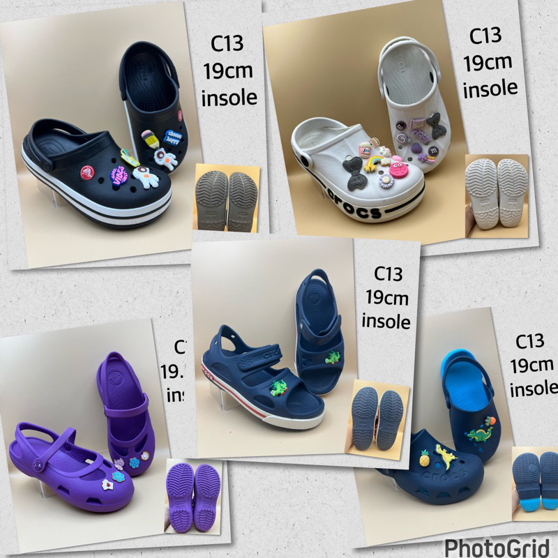 Preloved Crocs for Kids C13 Shopee Philippines
