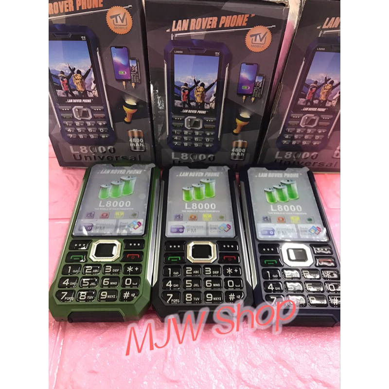 L8000 TV phone 4800 mAh basic phone Big screen 2.8 inches | Shopee ...