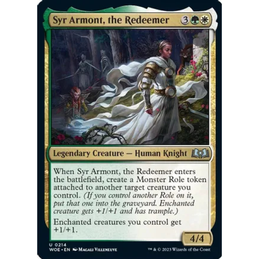 MTG WOC : Syr Armont, the Redeemer - Pack Fresh Commander: Wilds of ...