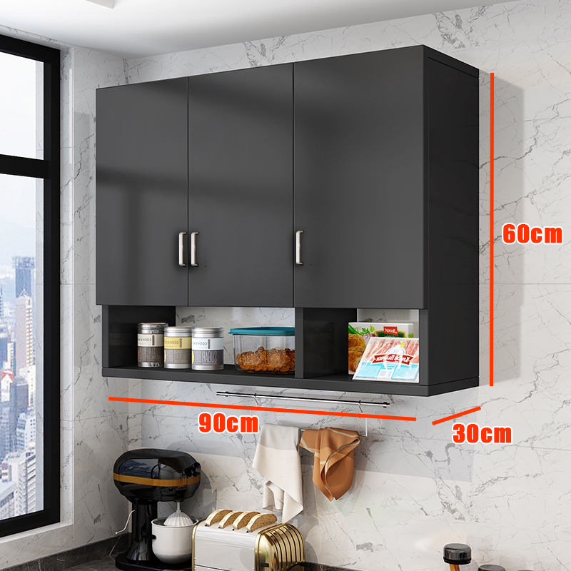 IKAE Hanging Kitchen Cabinet Wooden Wall Cupboard Cabinet for Kitchen ...