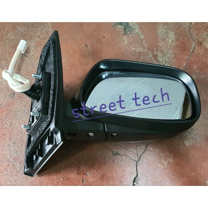 thumbnail image 2 of Pair Power Mirrors With Turn Signal For Toyota FJ Cruiser 2007-2014 – Manual Fold, Black 2 of 5