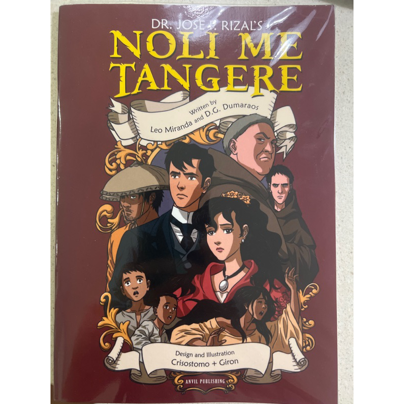 Noli Me Tangere Comic Book In English Shopee Philippines 5942