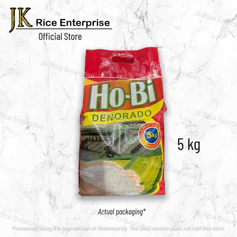 HO-BI DENORADO RICE 5KG (PREMIUM QUALITY RICE) | Shopee Philippines