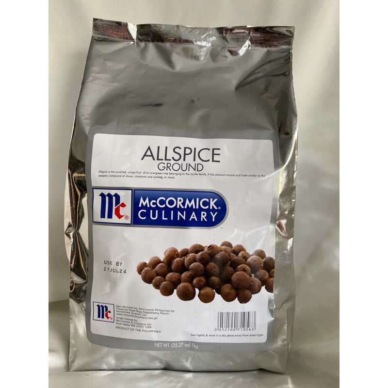 McCormick AllSpice Ground 1kg Foil Pack Shopee Philippines