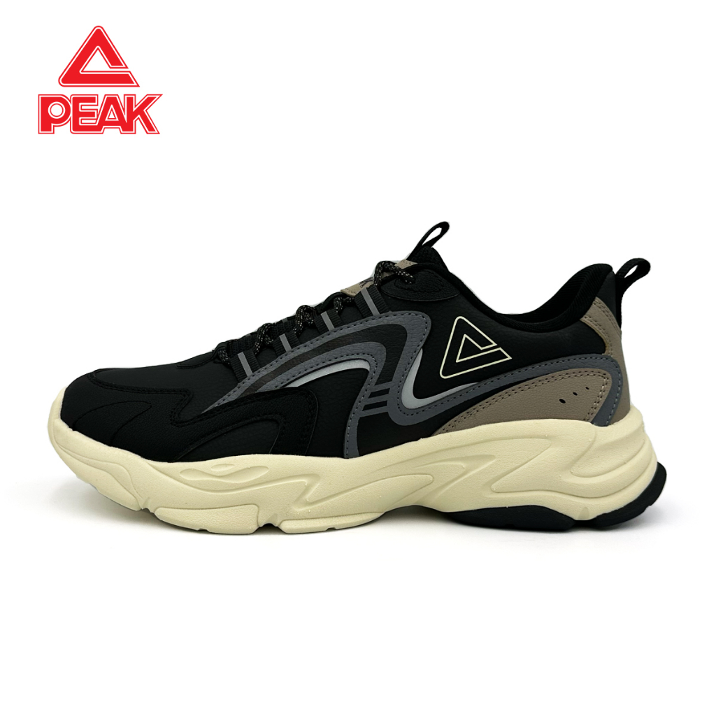 PEAK Men s RetroWave Casual Sneakers E233331E Shopee Philippines