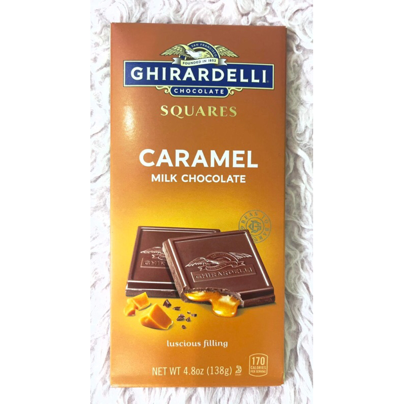 Ghirardelli Squares CARAMEL Milk Chocolate Shopee Philippines