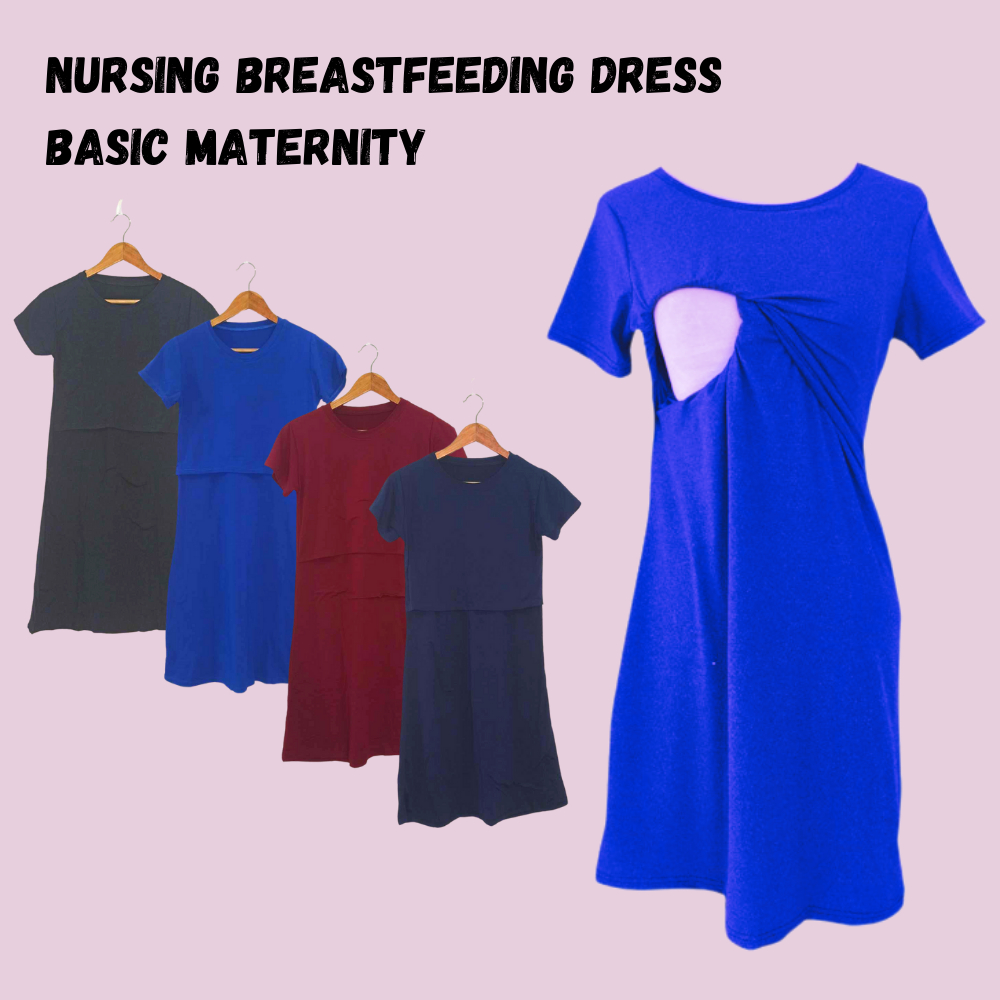 Nursing dress outlet shopee