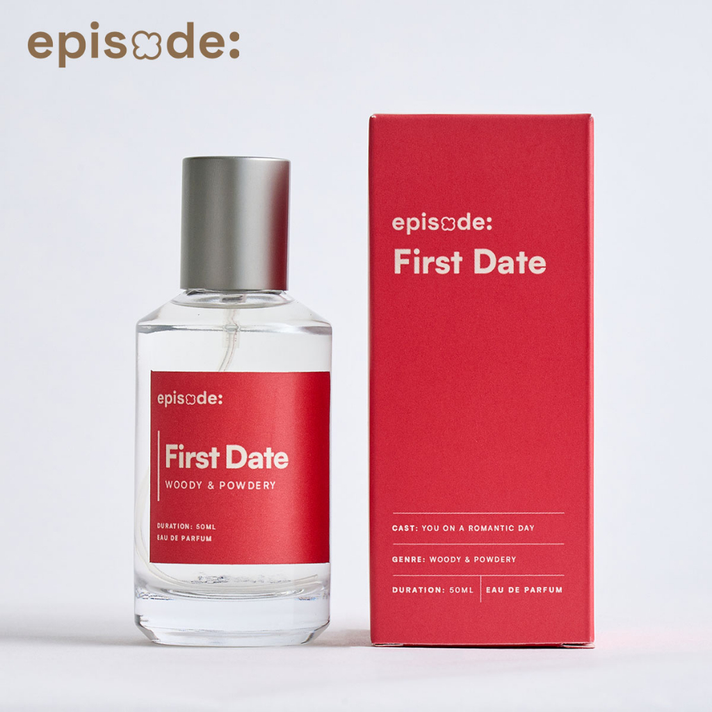 Episode First Date Eau de Parfum long lasting woody and powdery scent Shopee Philippines