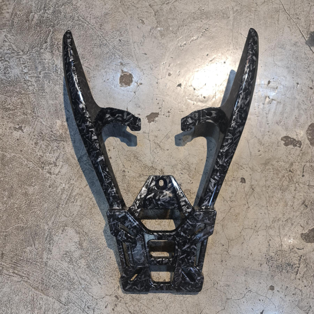 Original sec Click 160 alloy bracket pelican Carbon/Black finish (dsec ...
