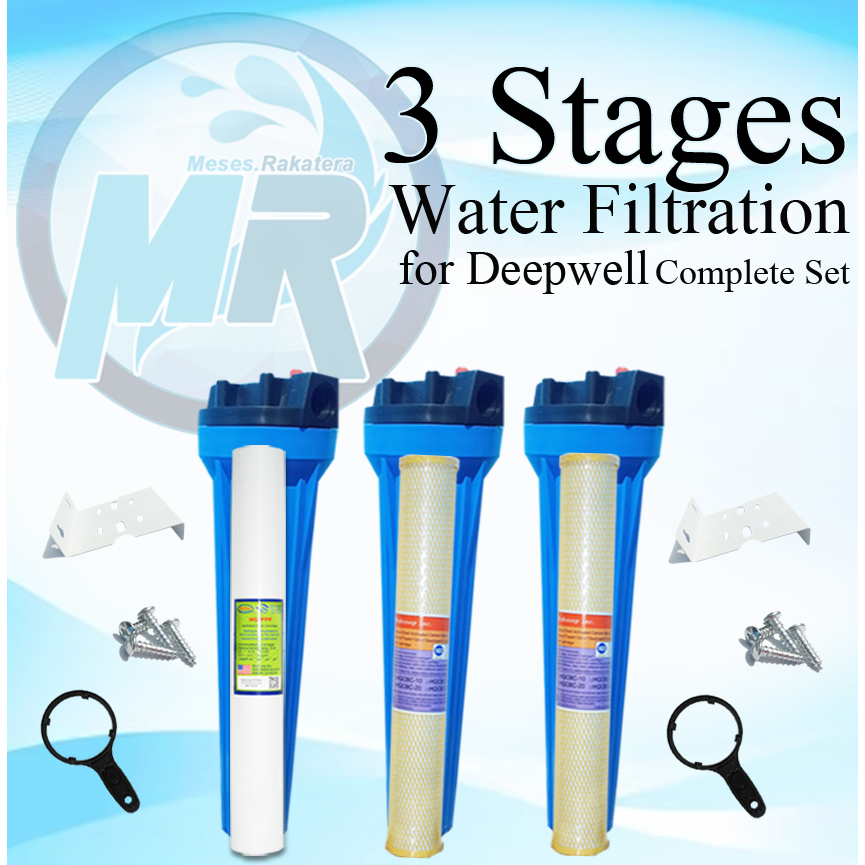 3 Stages FIltration for Deepwell Source | Shopee Philippines