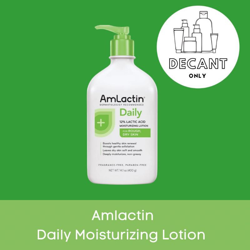 Amlactin Daily Moisturizing Lotion 30ml (Decant) Shopee Philippines