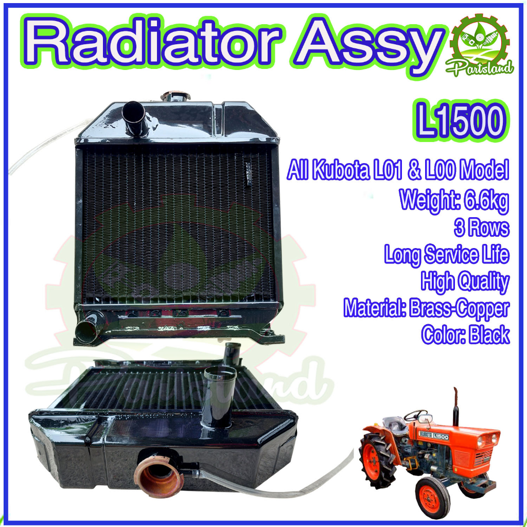 Radiator Assy For Kubota L1500 L1800 and All Model of L01 and L00 3R ...