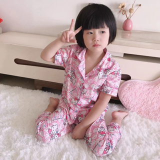 JanElla's PAJAMA SET BIG SIZE (4 to 9 Years Old) SLEEPWEAR TERNO for KIDS  BOYS 100% Cotton Made in Vietnam