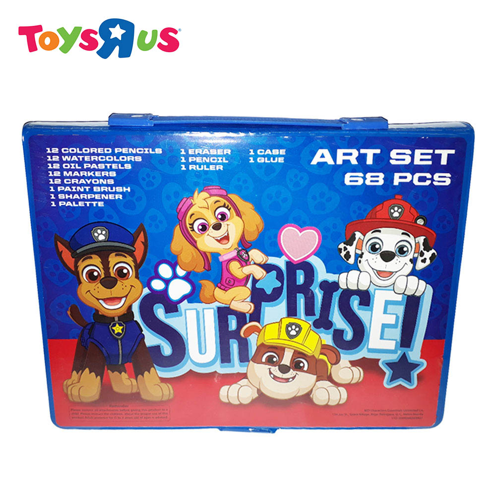 Nickelodeon Paw Patrol Art Set 2023 (68Pieces) Shopee Philippines