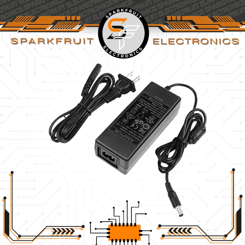 Power Adapter AC/DC 5V (3A,2A), 7V(4.3A), 9V(2A), 12V(3A,1.5A,1A,5A ...
