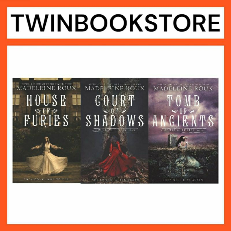 HOUSE OF FURIES/COURT OF SHADOWS/TOMB OF ANCIENTS SET BY MADELEINE ROUX
