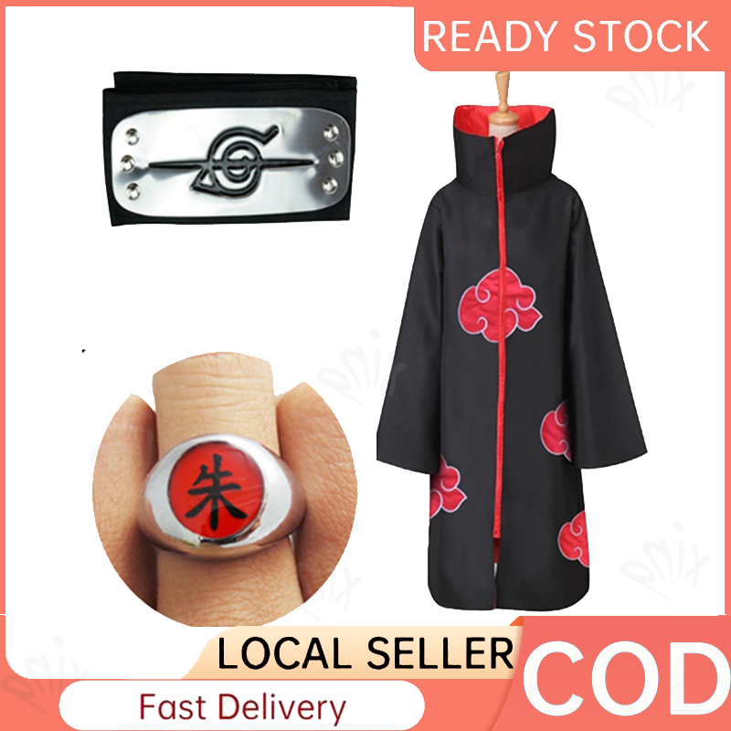 Naruto Costume Cosplay, Naruto Akatsuki Kimono