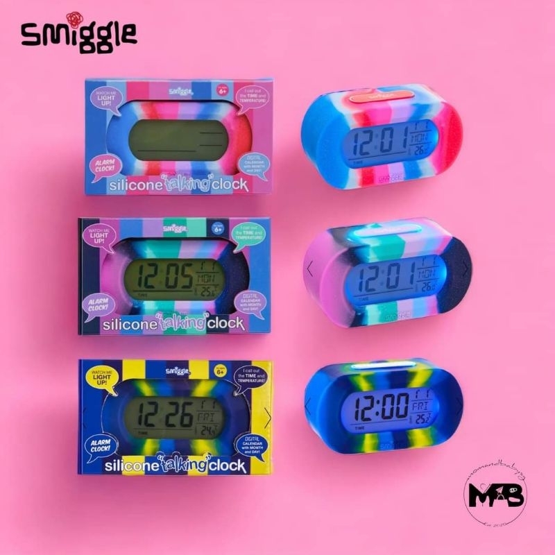 Smiggle silicone talking clock Shopee Philippines
