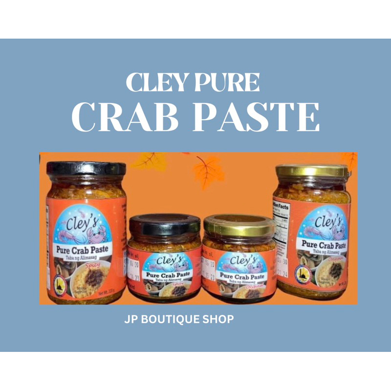 Cley Pure Crab Paste( ON HAND) | Shopee Philippines