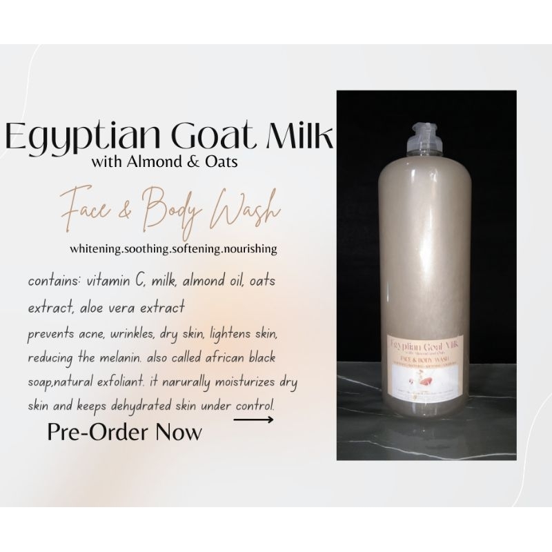 Face and Body wash ( Egyptian Goat Milk) Shopee Philippines