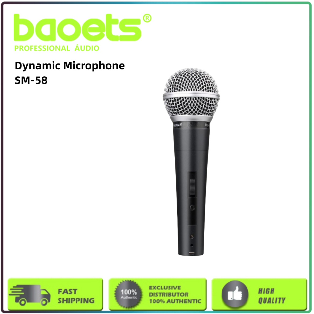 SM58 Dynamic Microphone for Home & Bar Singing Beta58A Karaoke Set