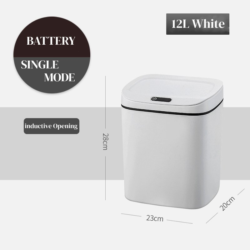 Intellegent Smart Trash Bin Automatic Induction Trash Can Rechargeable/Battery Operated Garbage