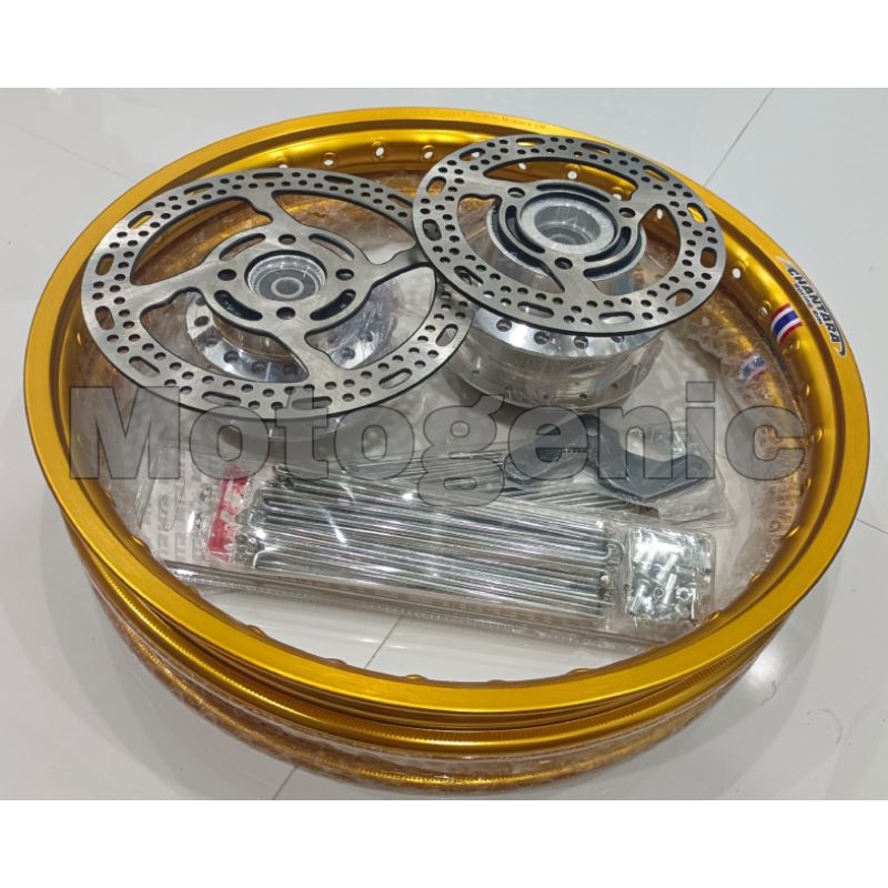 RIMSET RAIDER 150 FI/CARB W/ BEARINGS & INNER HUB SPACER Shopee