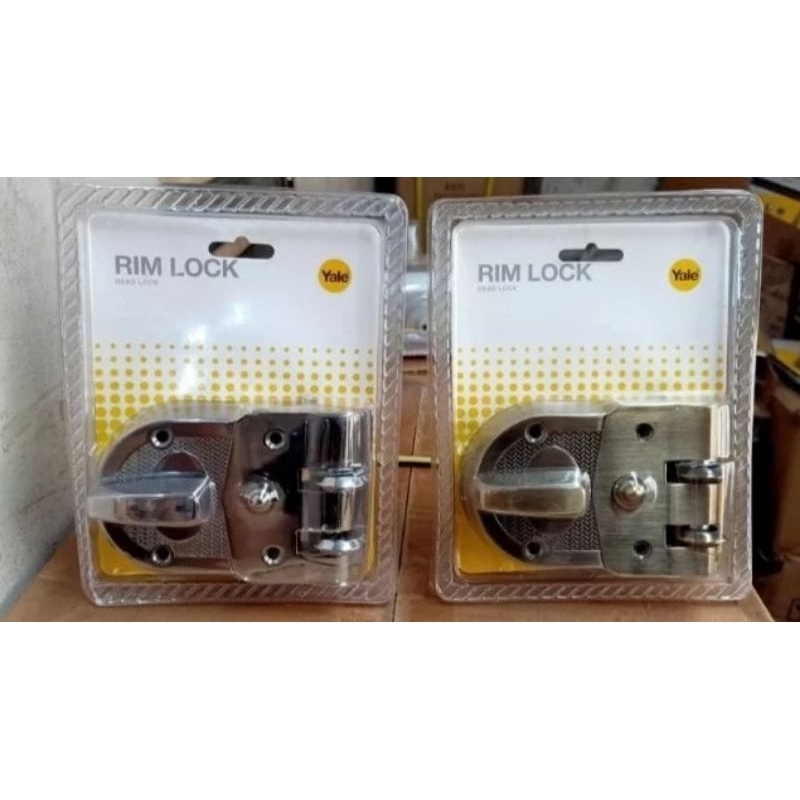 Yale Rimlock Deadlock W/Automatic Locking Features V297 For Sliding