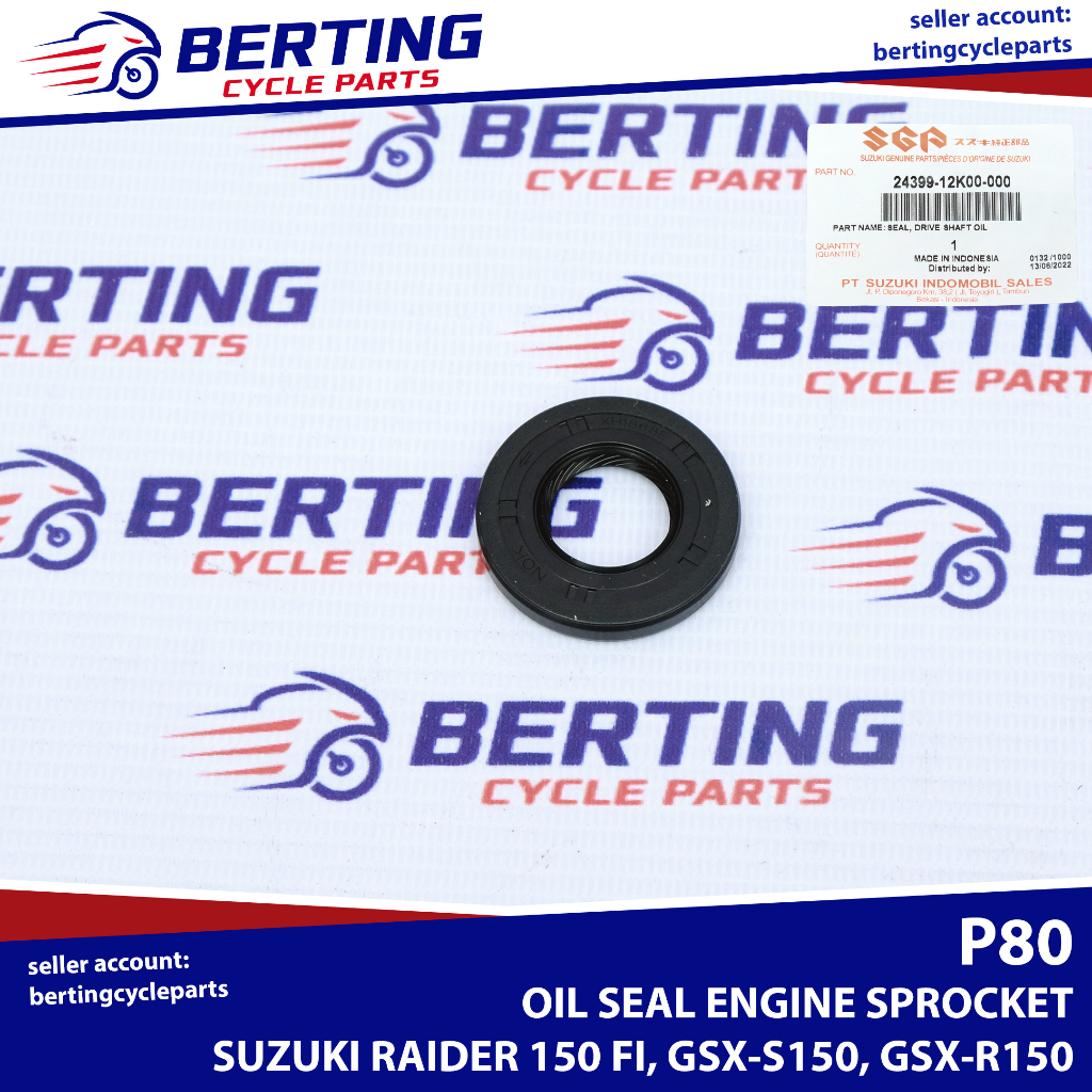 SGP OIL SEAL ENGINE SPROCKET Suzuki Raider 150 FI GSXS150 GSXR150