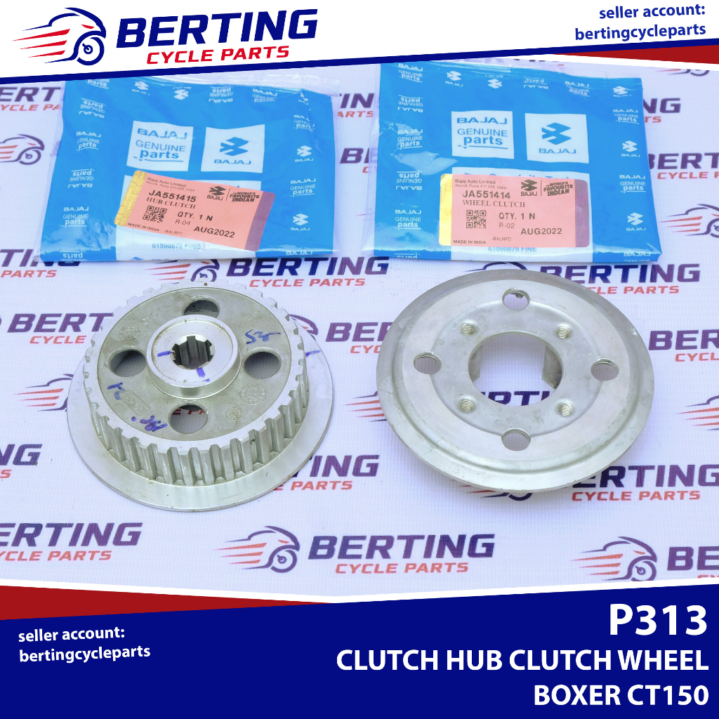 CLUTCH HUB CLUTCH WHEEL Kawasaki Boxer CT150 Genuine JA551414 JA551415