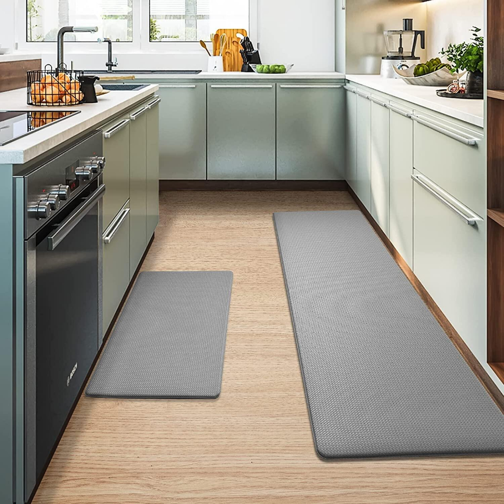 New Kitchen Floor Mat Cushioned Anti-Fatigue RugThick Waterproof